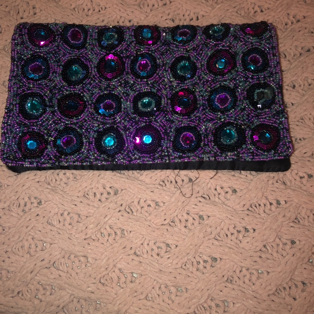 Charming Charlie jewels clutch purse